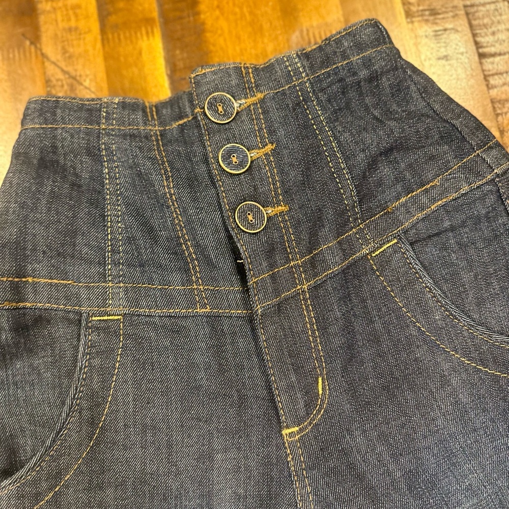 Arden B Flared Boot Cut Blue Jeans Size 00 - Picture 6 of 11